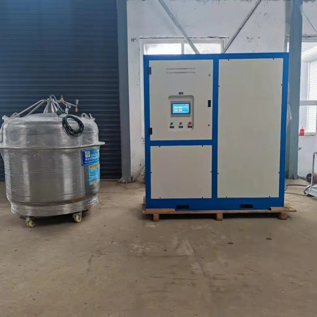 liquid nitrogen gas generator